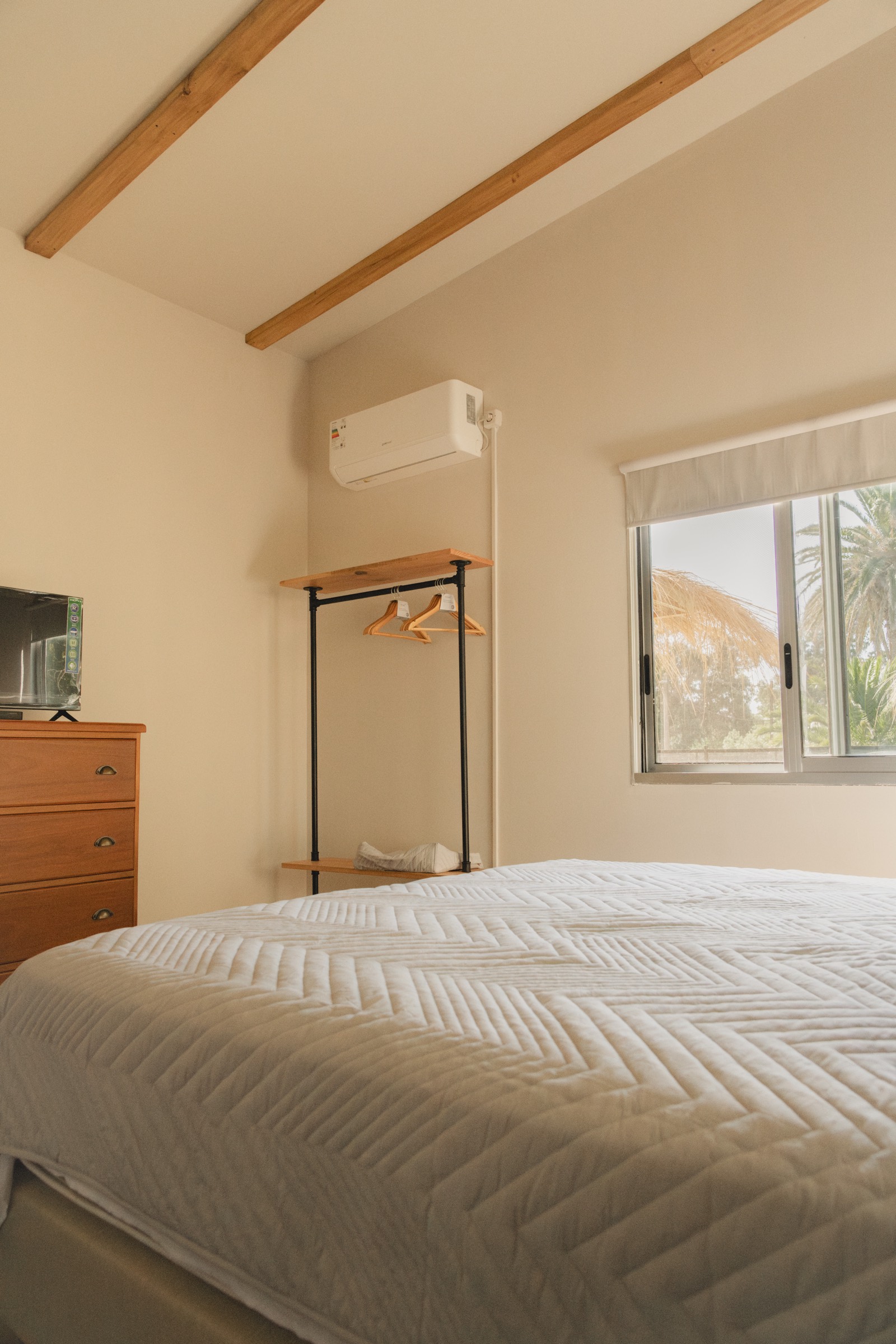 Detalle de dormitorio de Faro de Solis